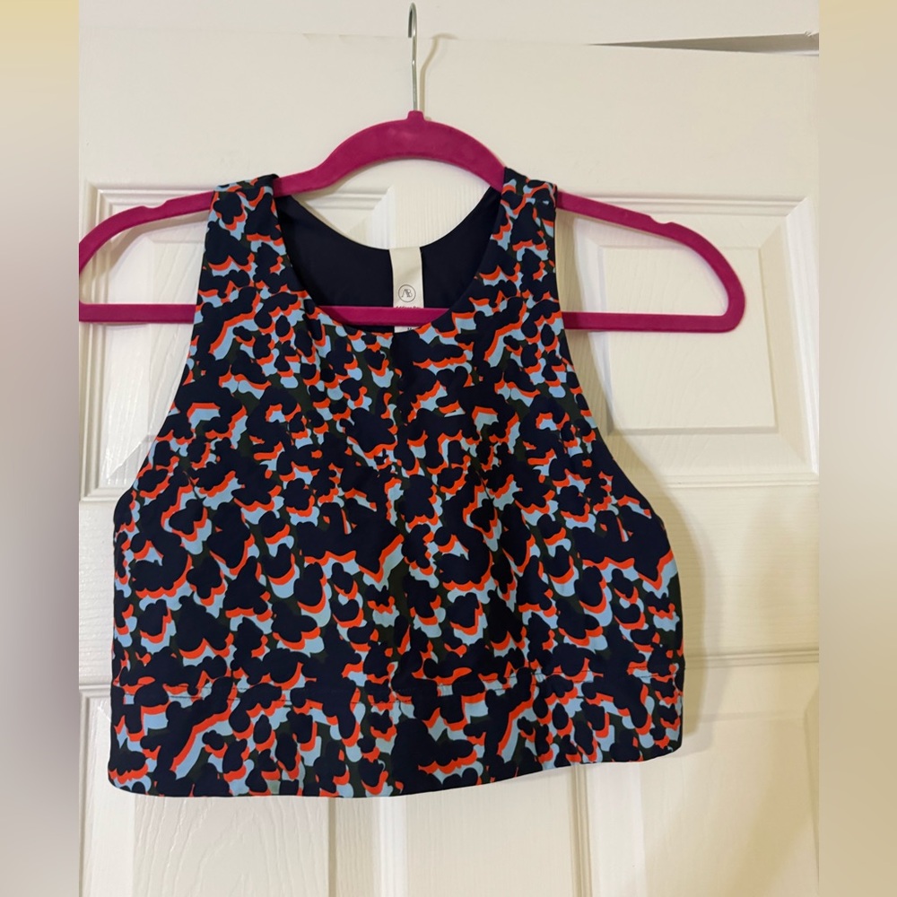 Addison Bay Reversible Multi Print Sports Bra Size Medium